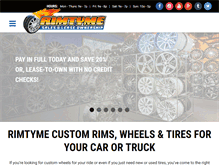 Tablet Screenshot of customwheelsnc.com